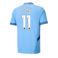 Manchester City Jeremy Doku #11 Kotipaita 2024-25 Lyhythihainen